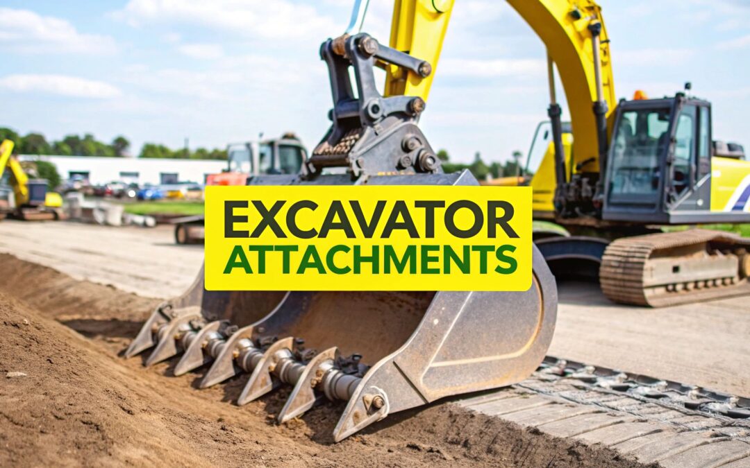 A Guide to Types of Excavator Attachments