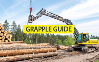 A Guide to Excavator Grapple Attachments