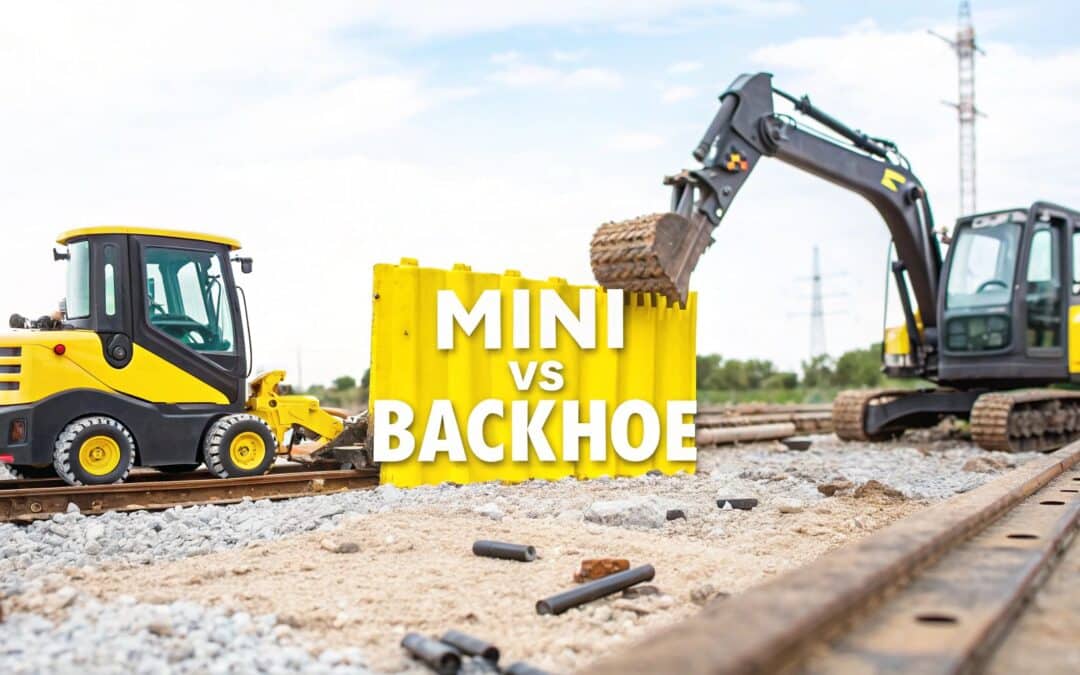 Mini Excavator vs. Backhoe: A Project Guide
