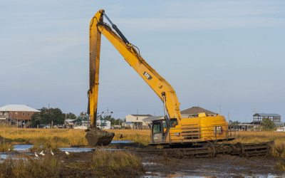 How Does an Amphibious Excavator Work in Wetlands and Shallow Water?